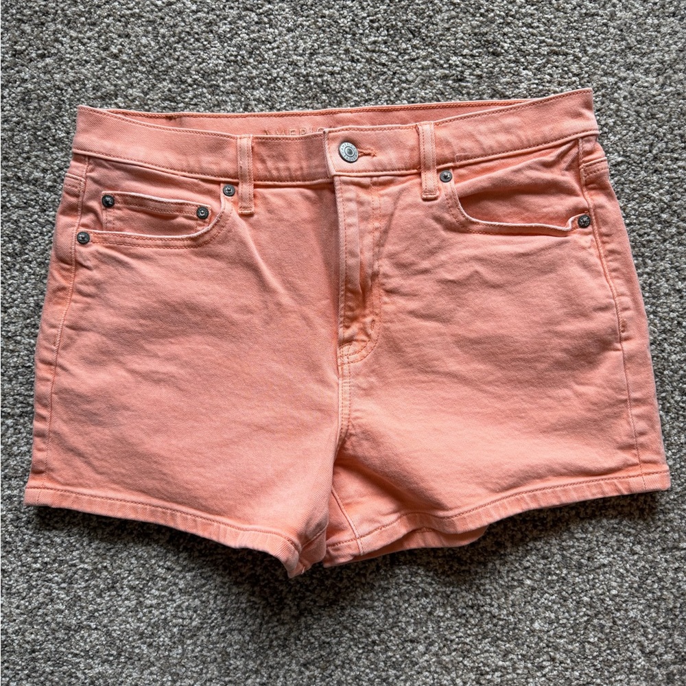 AE Super high waisted relaxed denim Shorts